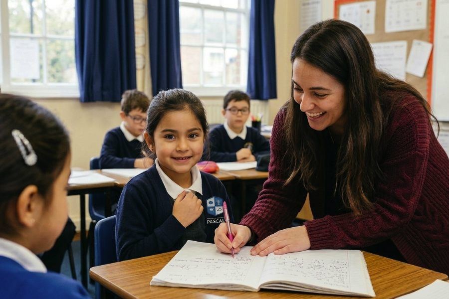 Estudiantes en el Instituto Pascal